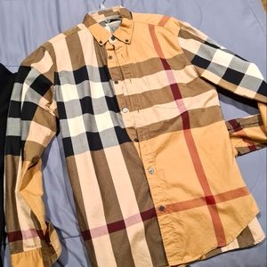 Burberry Check Print Shirt